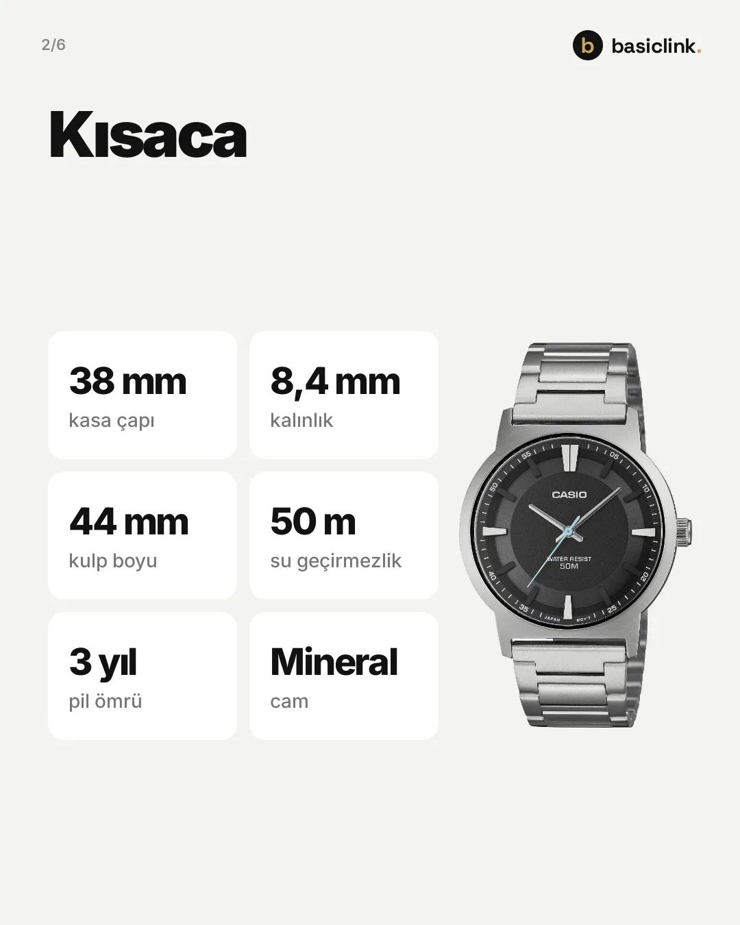 Alınır mı? Casio MTP-B220, 2. görsel