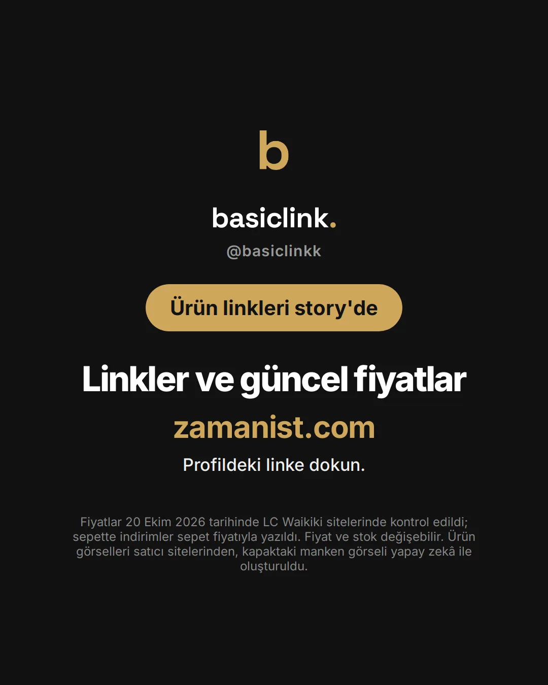 Kahverengi hırka kombini: toplam 1.950 TL, 3. görsel