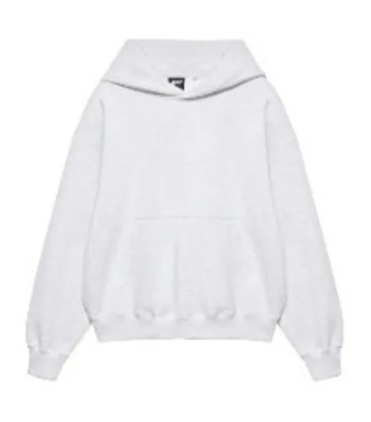 Pull&Bear STWD kapüşonlu sweatshirt, gri
